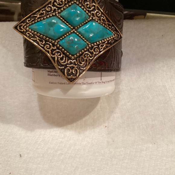 Studio Barse Corseted Leather Braclet size 7 NWOT - Picture 2 of 4